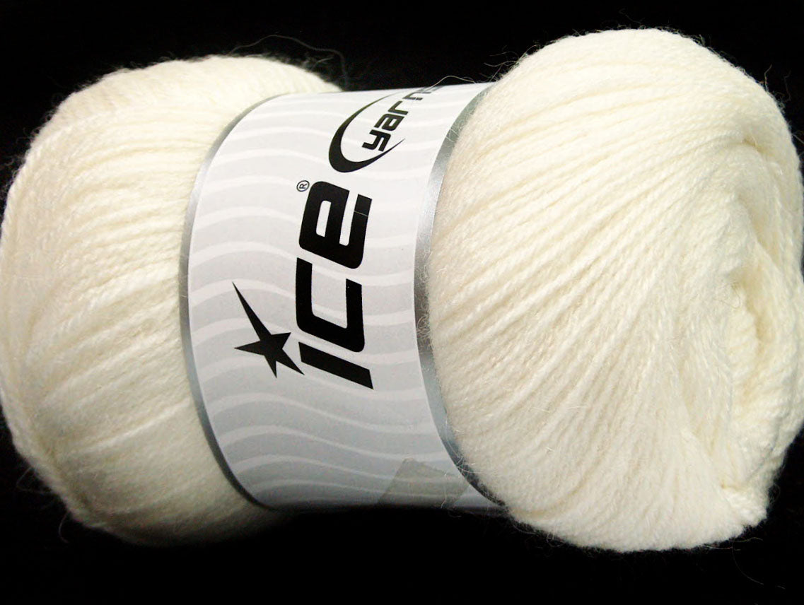 Norsk Fine Off White Alpaca Knitting Yarn Fast Shipping I