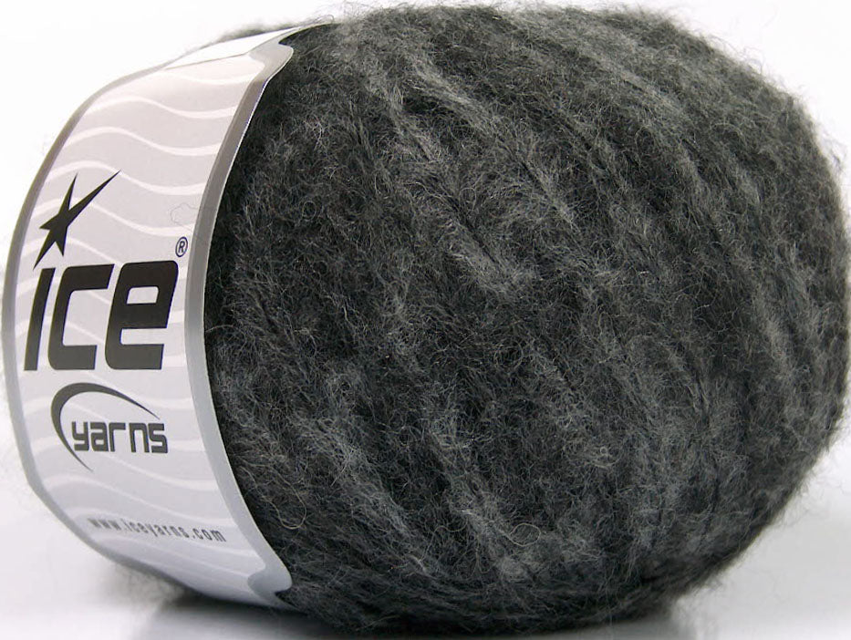 Lot of 8 Skeins ICE SALE WINTER (33% Wool) Hand Knitting Yarn Grey Shades