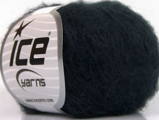 Lot of 10 Skeins ICE KID MOHAIR FINE (30% Kid Mohair) Hand Knitting Yarn Navy