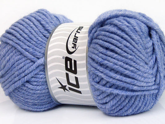 Lot of 4 x 100gr Skeins Ice Yarns SOFT TOUCH BULKY Hand Knitting Yarn Lilac
