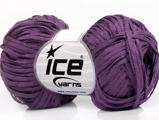 Lot of 8 Skeins Ice Yarns VIOLINO Hand Knitting Yarn Purple