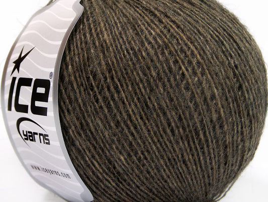 Lot of 8 Skeins Ice Yarns ROSE ALPACA (25% Alpaca 20% Wool) Yarn Dark Camel