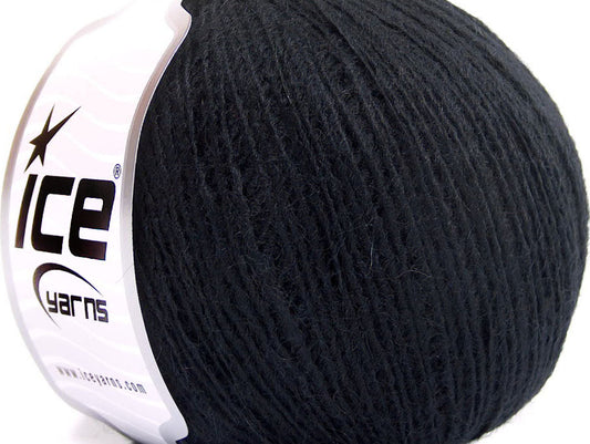 Lot of 8 Skeins ICE ROSE ALPACA (25% Alpaca 20% Wool) Hand Knitting Yarn Navy