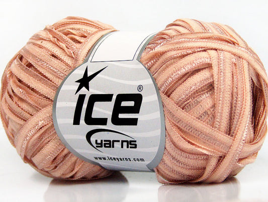 Lot of 8 Skeins ICE SALE SUMMER (50% Cotton) Hand Knitting Yarn Light Salmon