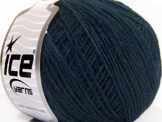 Lot of 8 Skeins ICE ROSE ALPACA (25% Alpaca 20% Wool) Hand Knitting Yarn Teal