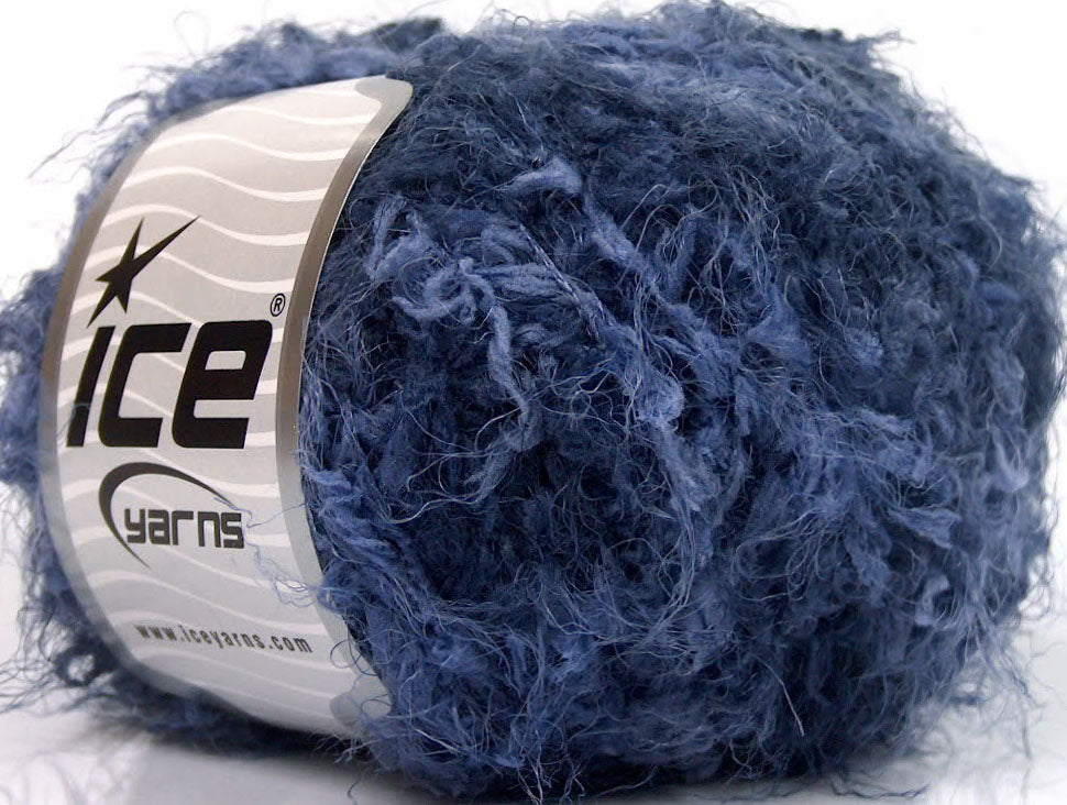 Lot of 8 Skeins ICE POLAR EYELASH Hand Knitting Yarn Purple Shades