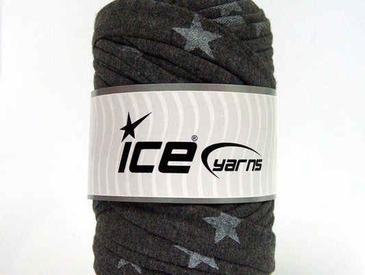 250 gr ICE UPCYCLED FABRIC 250 (95% Cotton 5% Elastan) Yarn Grey Shades