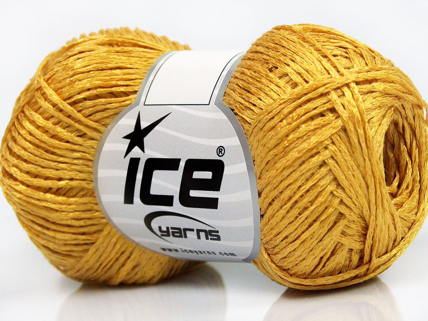 Lot of 8 Skeins Ice Yarns QUARTZ Hand Knitting Yarn Gold