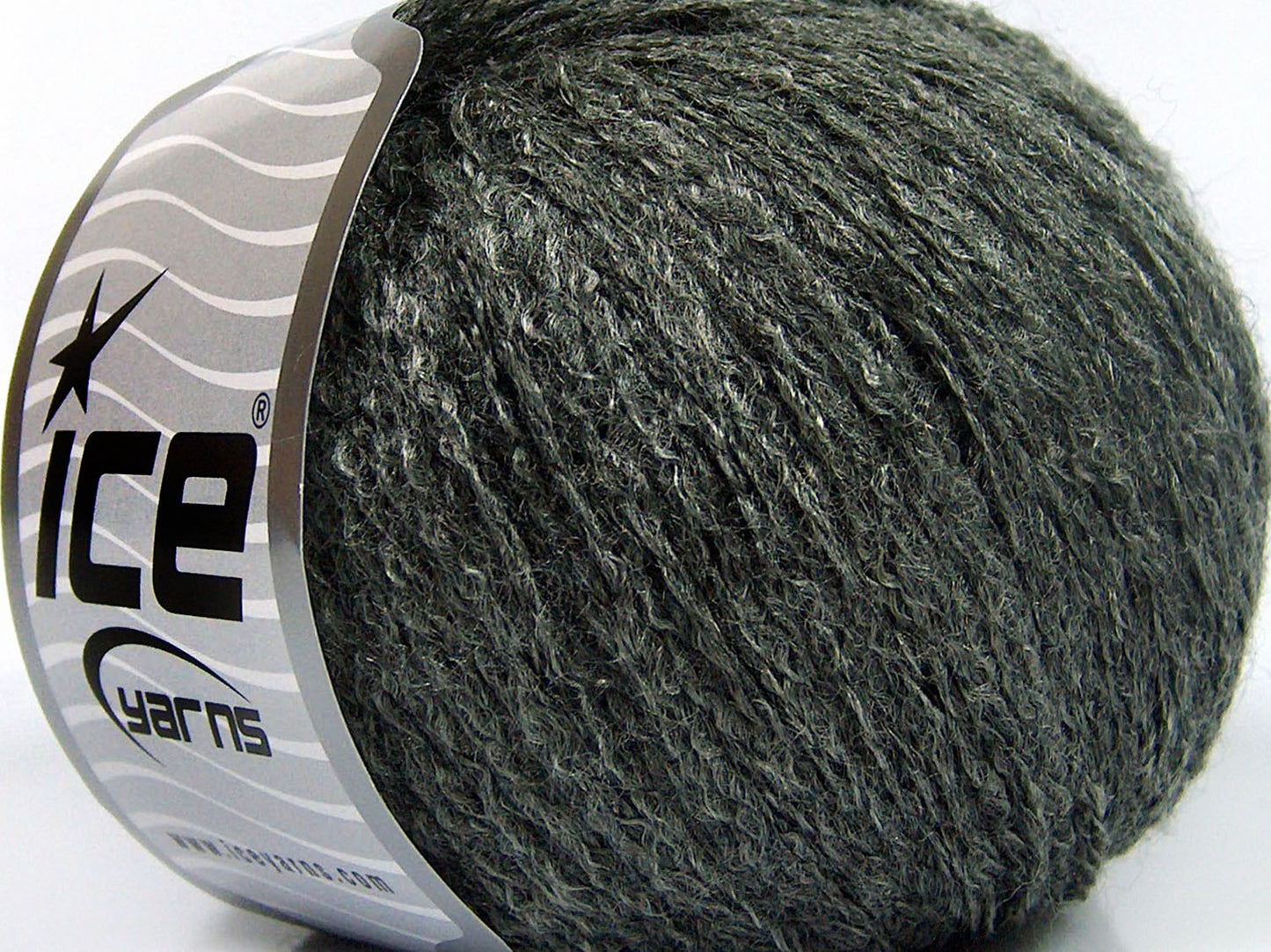 Lot of 8 Skeins Ice Yarns SALE SUMMER (60% Viscose) Yarn Dark Grey