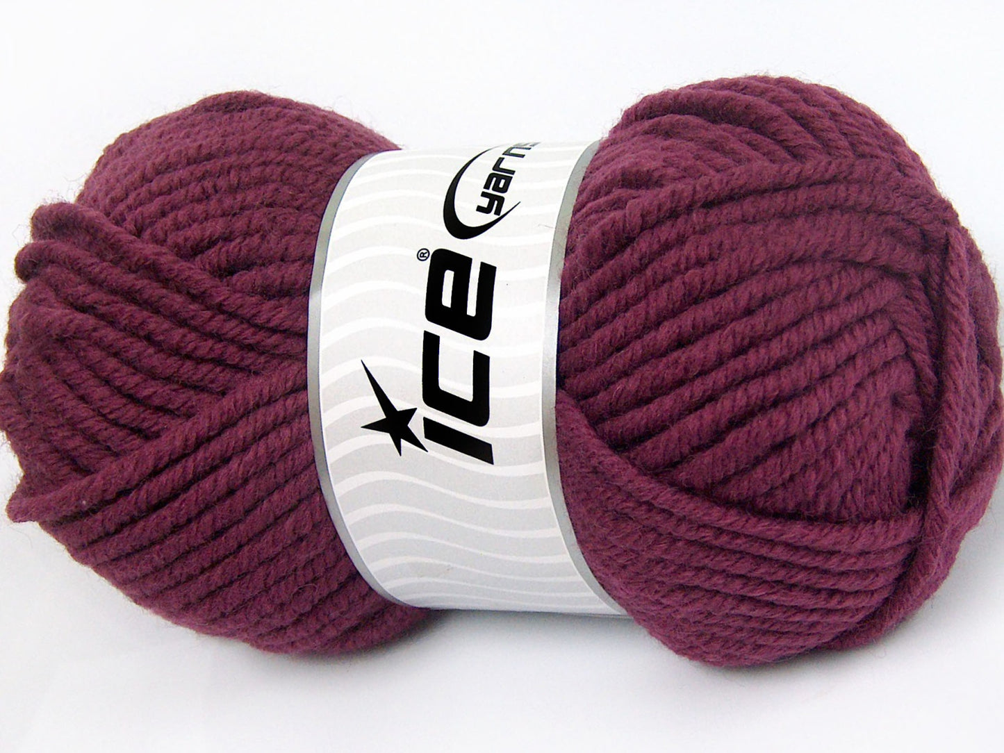 Lot of 4 x 100gr Skeins Ice Yarns ELITE WOOL SUPERBULKY (50% Wool) Yarn Fuchsia