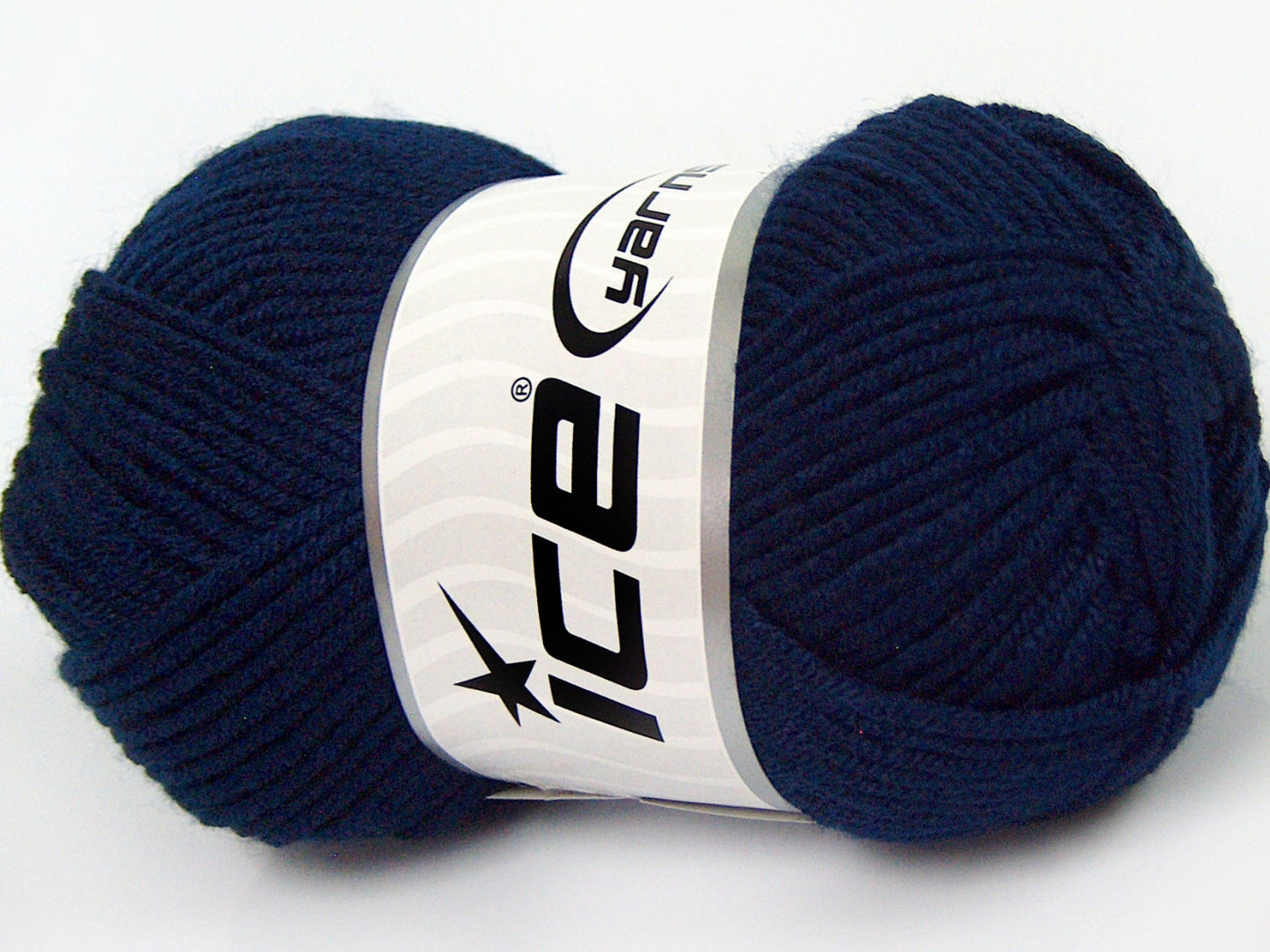 Lot of 8 Skeins Ice Yarns ELITE BABY Hand Knitting Yarn Dark Navy