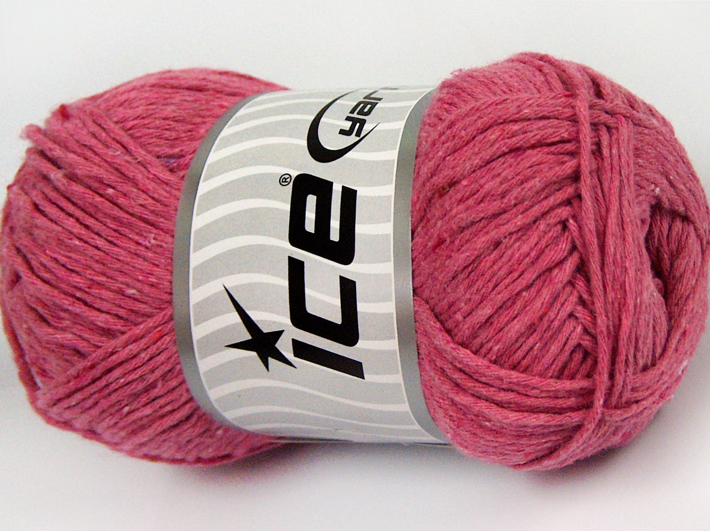 Lot of 4 x 100gr Skeins Ice Yarns NATURAL COTTON WORSTED (100% Cotton) Yarn Candy Pink