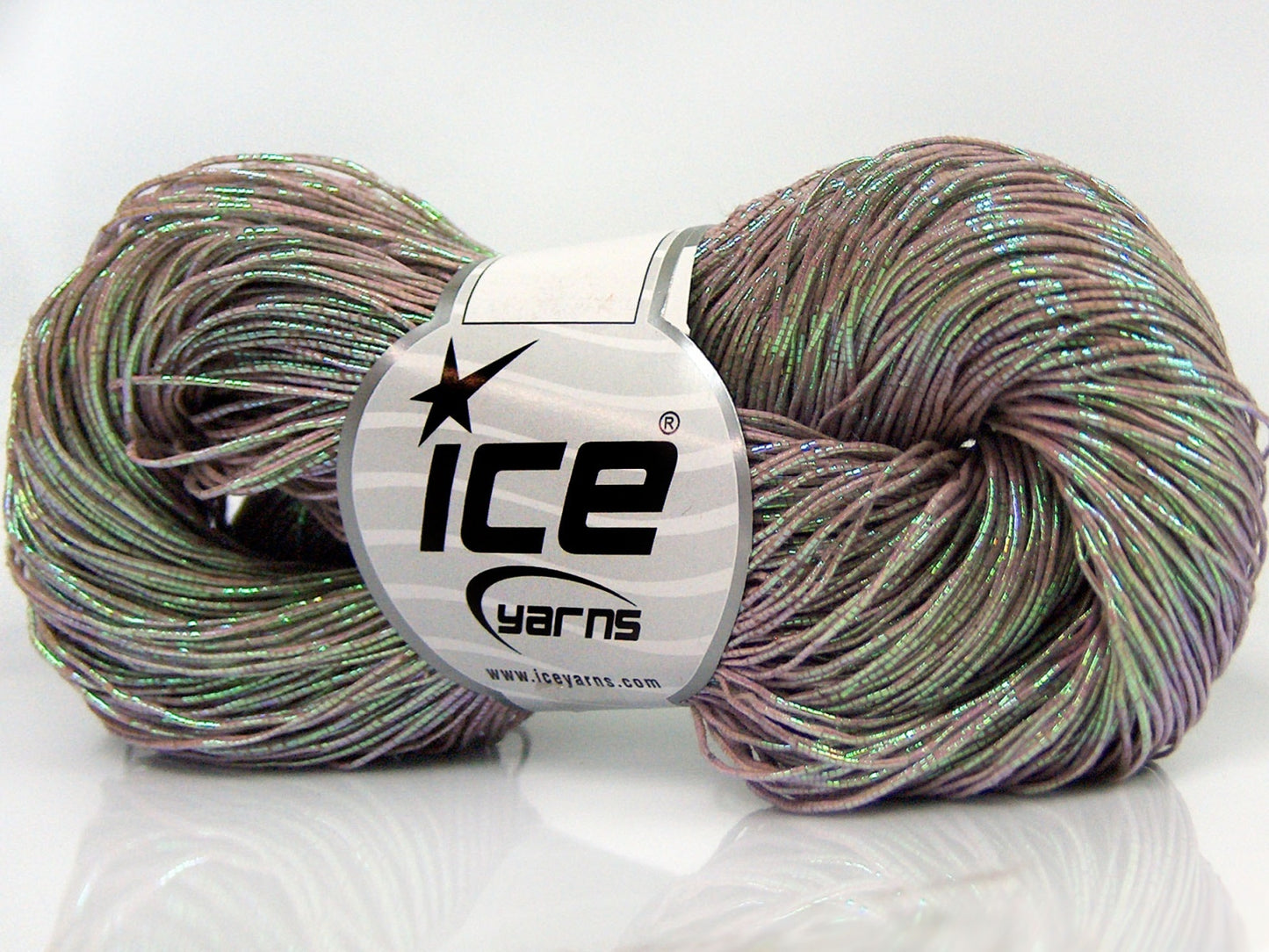 Lot of 3 x 100gr Skeins Ice Yarns HAND PAINTED COTTON (40% Cotton) Yarn Pink