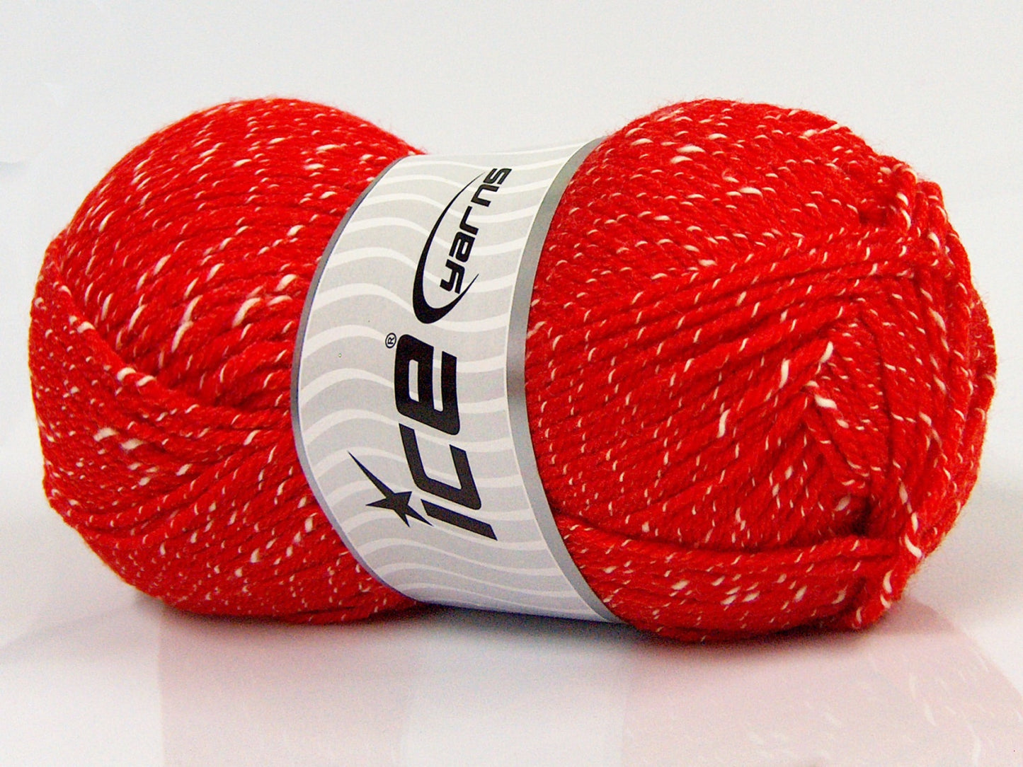 Lot of 4 x 100gr Skeins Ice Yarns NATURAL BABY (10% Bamboo 14% Cotton) Yarn Red Cream