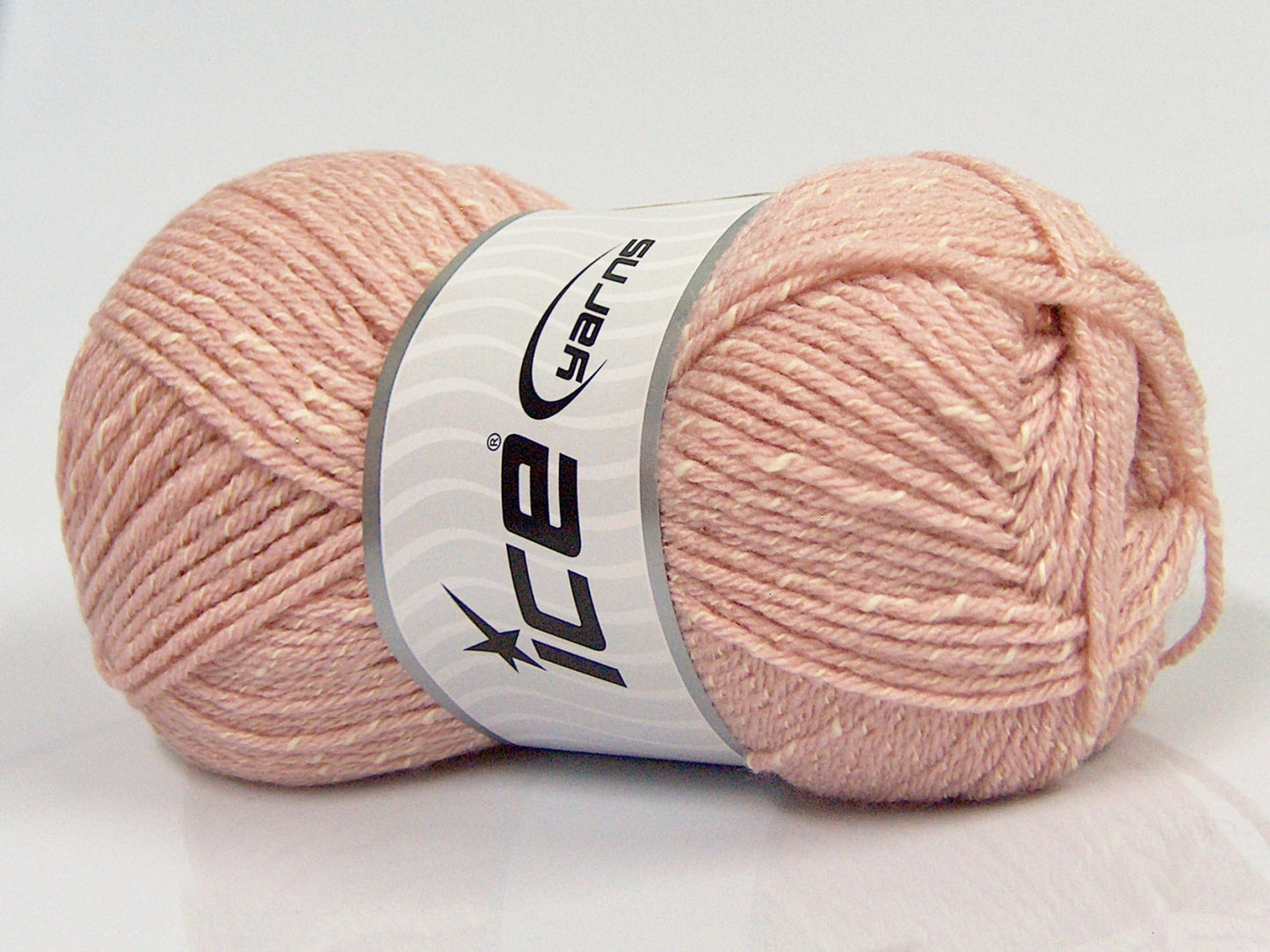 Lot of 4 x 100gr Skeins Ice Yarns NATURAL BABY (10% Bamboo 14% Cotton) Yarn Powder Pink Cream