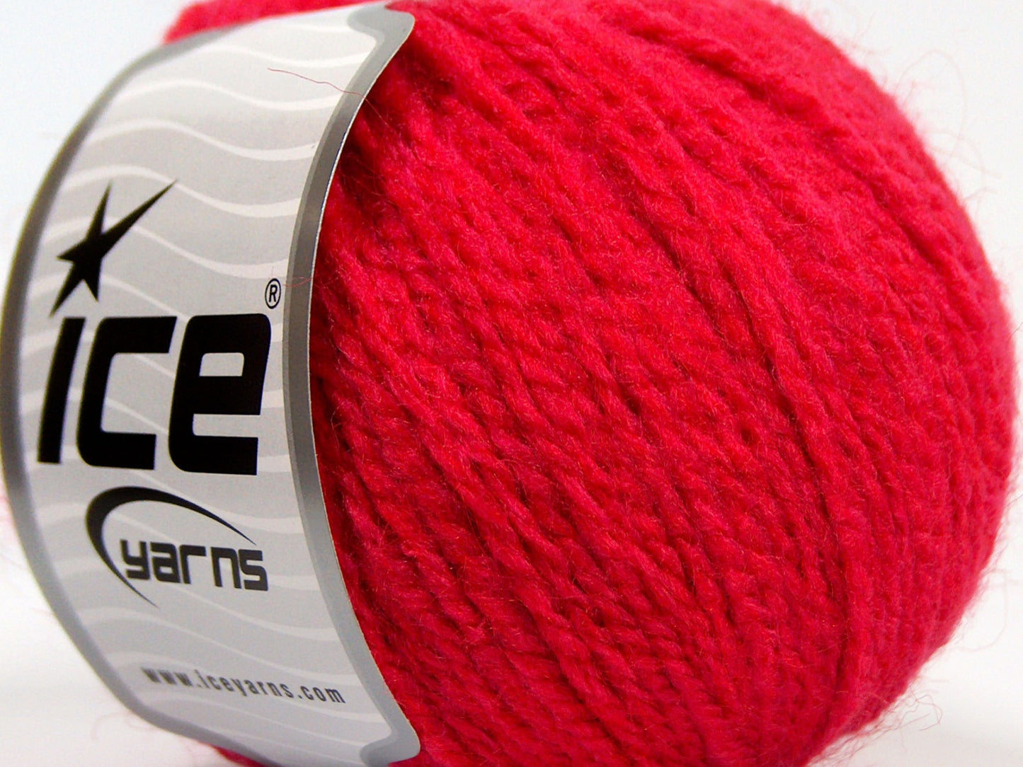 Lot of 8 Skeins Ice Yarns MACARON (3% Elastan) Hand Knitting Yarn Fuchsia