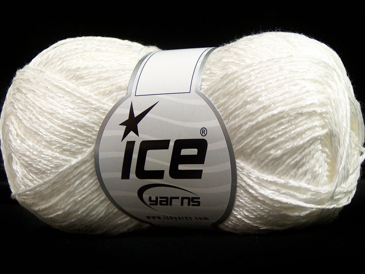 Lot of 8 Skeins Ice Yarns SUMMER FINE (67% Cotton 33% Viscose) Yarn White