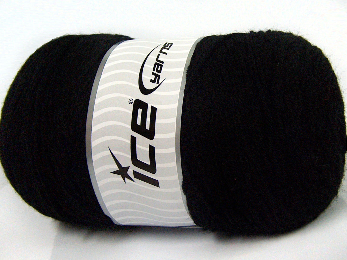400 gr ICE YARNS SAVER 400 Hand Knitting Yarn Black