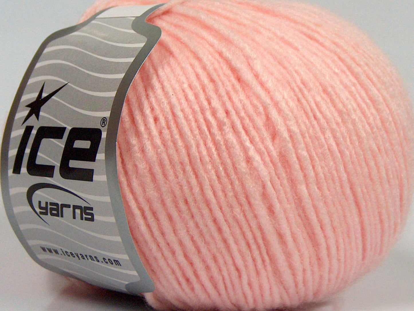 Lot of 8 Skeins Ice Yarns SALE WINTER (10% Wool) Hand Knitting Yarn Baby Pink