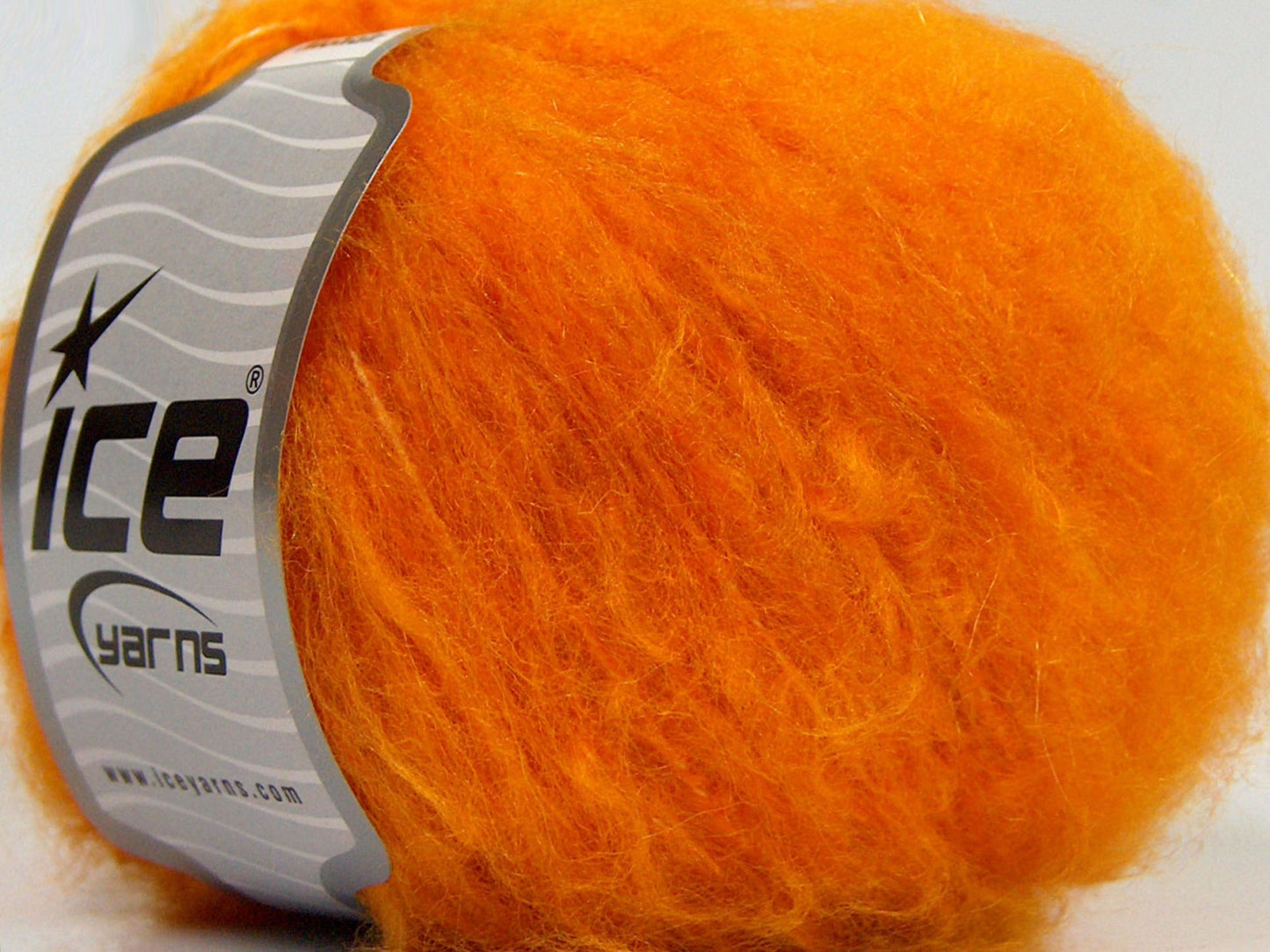 Lot of 8 Skeins Ice Yarns KAN MOHAIR (20% Mohair 25% Wool) Yarn Gold