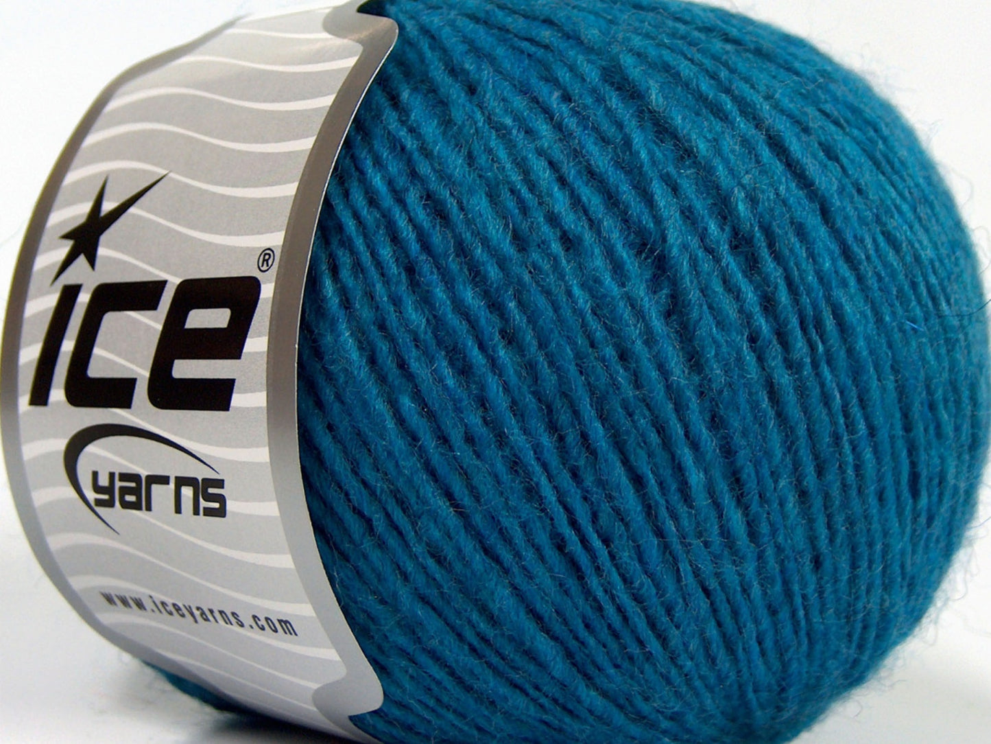 Lot of 8 Skeins Ice Yarns PERU ALPACA LIGHT (25% Alpaca 50% Merino Wool) Yarn Turquoise