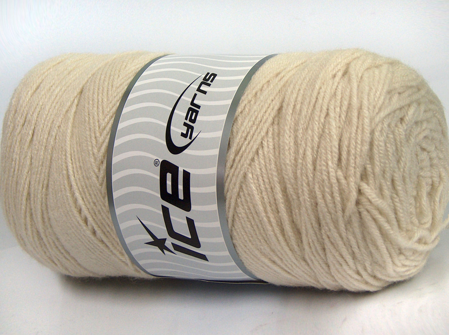 380 gr ICE YARNS SALE PLAIN Hand Knitting Yarn Beige