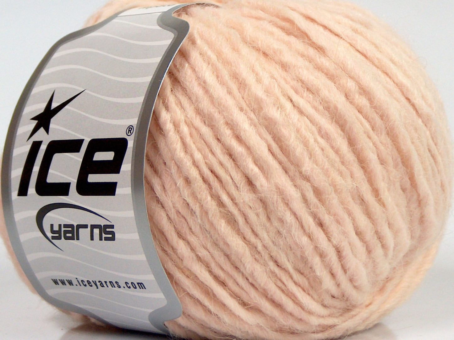 Lot of 8 Skeins Ice Yarns ETNO ALPACA (25% Alpaca 50% Merino Wool) Yarn Light Pink