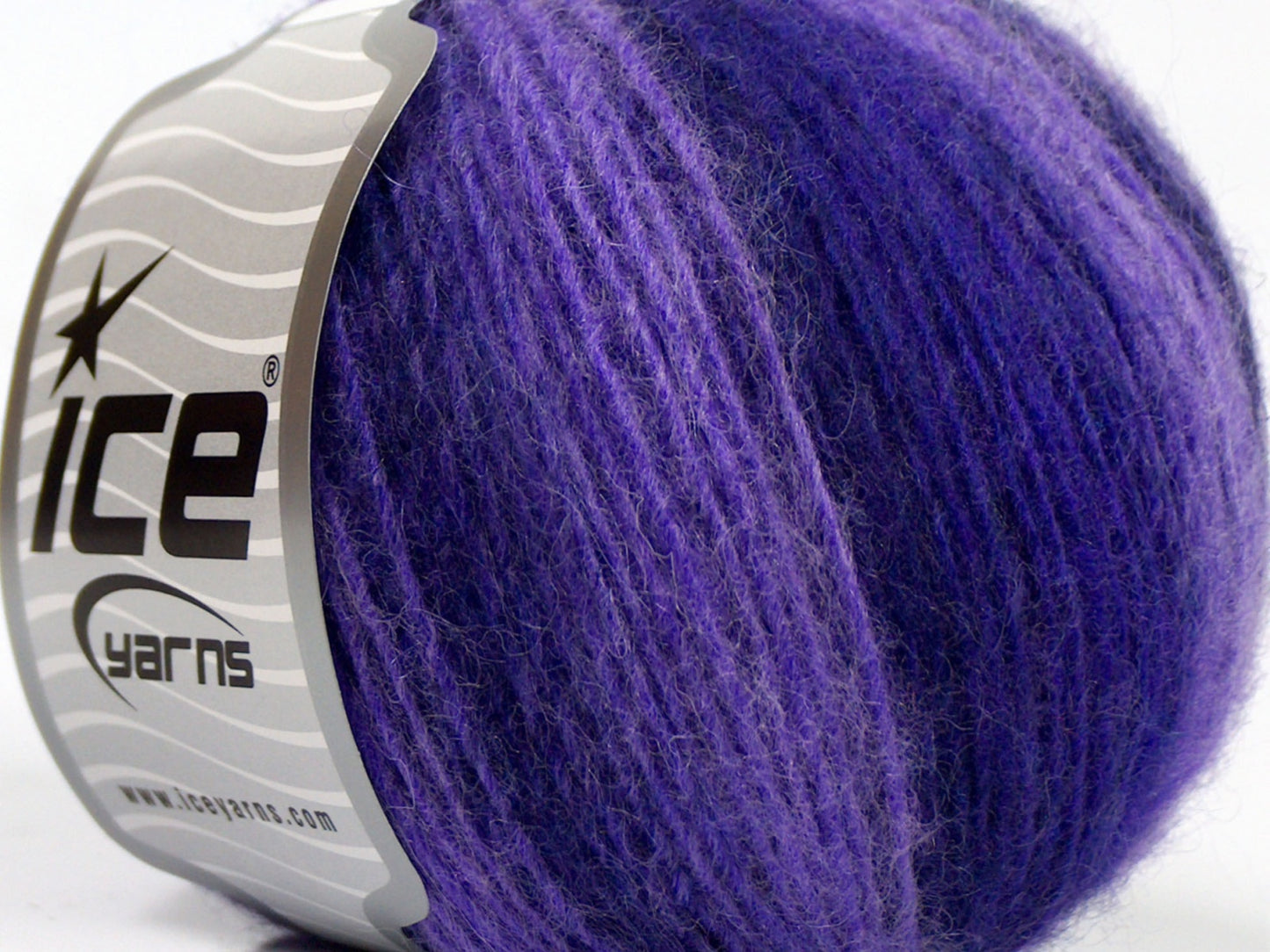 Lot of 8 Skeins Ice Yarns ALPACA DELUXE (20% Alpaca 50% Wool) Yarn Purple Shades
