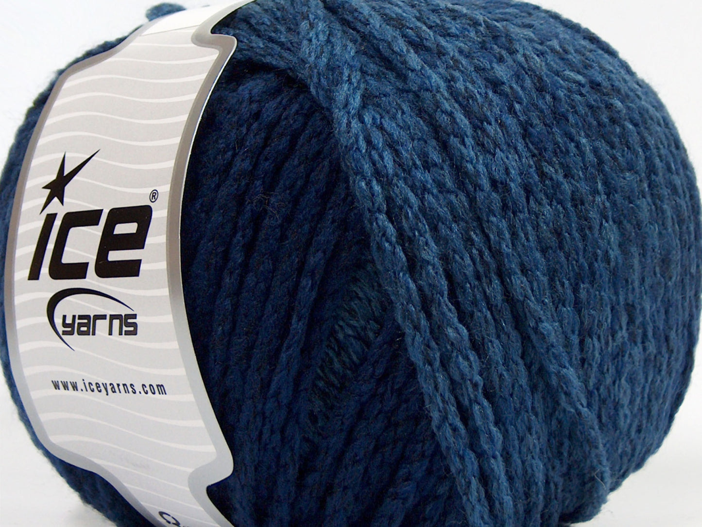 Lot of 4 x 100gr Skeins Ice Yarns NORDIC (23% Wool) Yarn Blue Shades