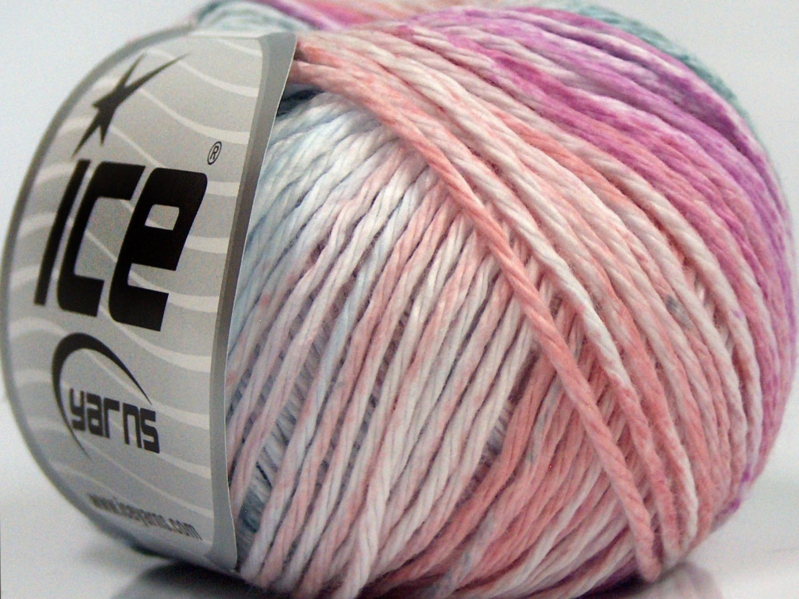 Pink Shades Oil Blue Knitting Yarn Fast Shipping Ice Yarns
