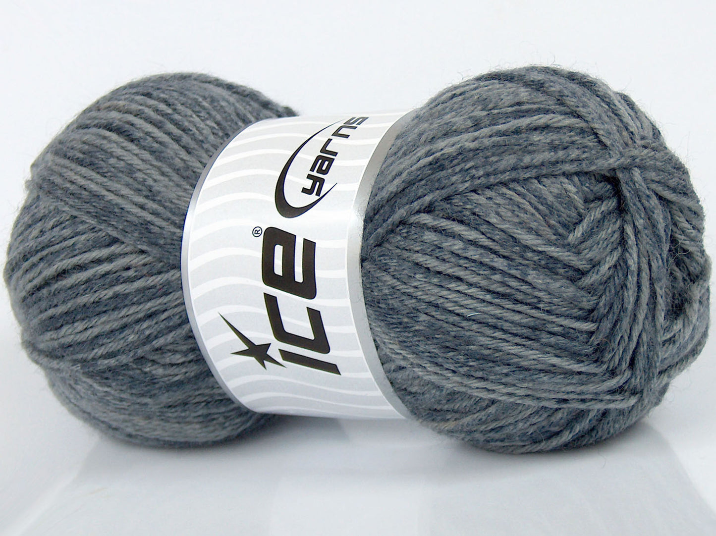 Lot of 3 x 125gr Skeins Ice Yarns SALE WINTER (50% Wool) Yarn Grey Shades