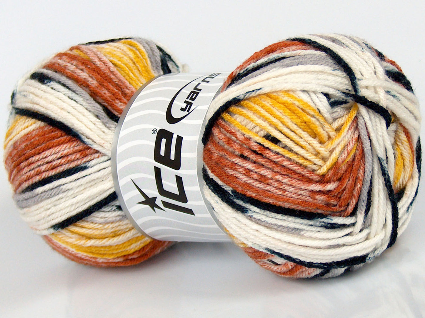 Lot of 3 x 120gr Skeins Ice Yarns SALE ACRYLIC Yarn Lilac Shades Gold Shades Orange Shades Cream