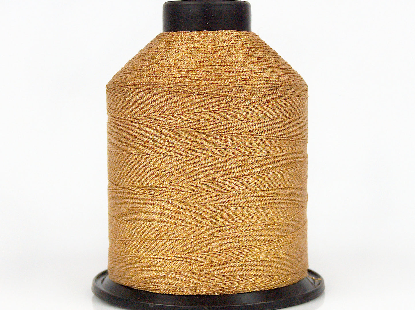 Lot of 2 x 90gr Skeins Ice Yarns METALLIC THREAD CONE Gold