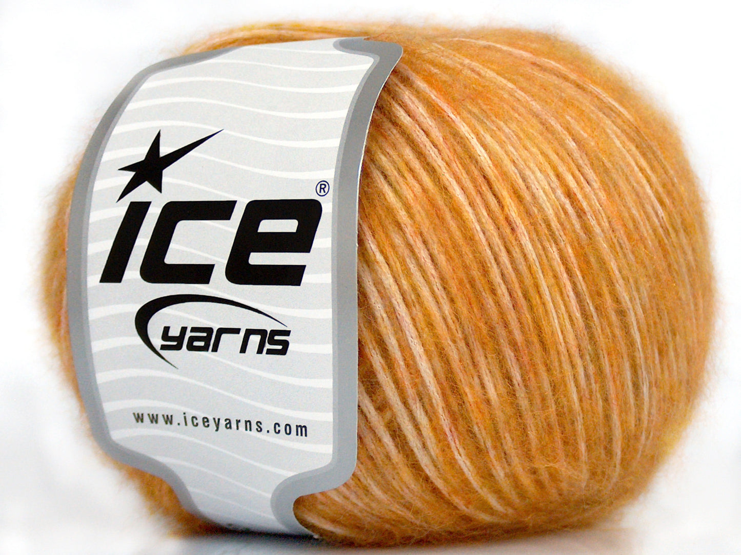 Lot of 8 Skeins Ice Yarns SALE CHAIN (10% Wool) Hand Knitting Yarn Gold