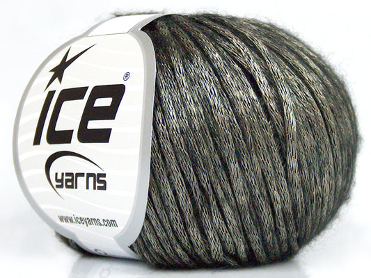 Lot of 8 Skeins Ice Yarns SALE CHAIN (19% Merino Wool) Hand Knitting Yarn Black