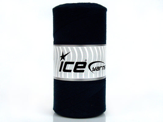 250 gr ICE YARNS SALE SUMMER (67% Cotton) Hand Knitting Yarn Navy