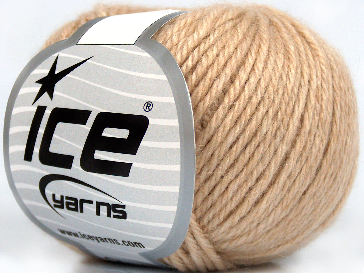 Lot of 6 Skeins Ice Yarns ALPACA DK (25% Alpaca Superfine 30% Merino Wool) Yarn Beige