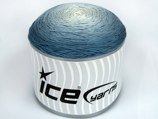 250 gr ICE YARNS CAKES SOFT TOUCH Hand Knitting Yarn Blue Shades