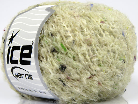 Lot of 8 Skeins Ice Yarns SALE WINTER (10% Wool 12% Viscose) Yarn Beige
