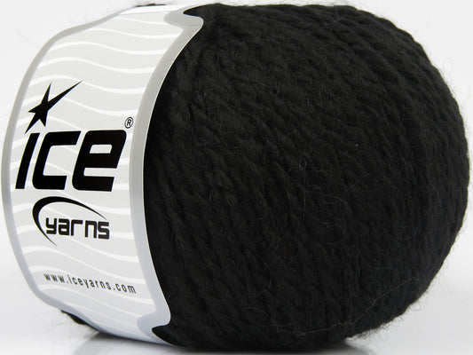 Lot of 8 Skeins Ice Yarns SALE ACRYLIC Hand Knitting Yarn Black