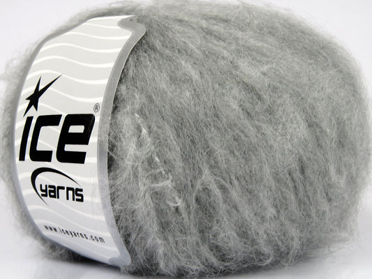 Lot of 8 Skeins Ice Yarns SALE WINTER (20% Wool) Hand Knitting Yarn Grey