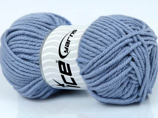 Lot of 4 x 100gr Skeins Ice Yarns ABANA Hand Knitting Yarn Light Lilac