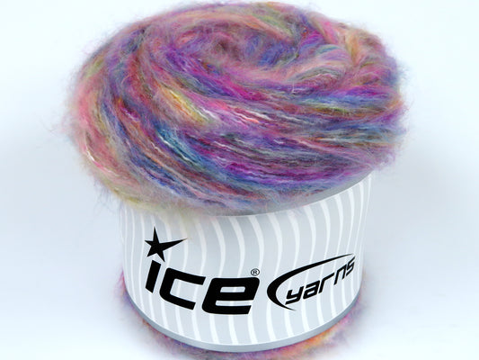 Lot of 2 x 150gr Skeins Ice Yarns CAKES ABASCO Hand Knitting Yarn Multicolor