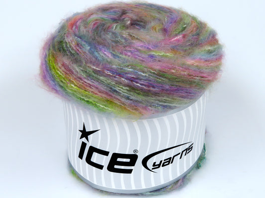 Lot of 2 x 150gr Skeins Ice Yarns CAKES ABASCO Hand Knitting Yarn Multicolor