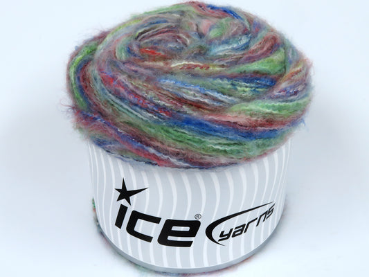 Lot of 2 x 150gr Skeins Ice Yarns CAKES ABASCO Hand Knitting Yarn Multicolor