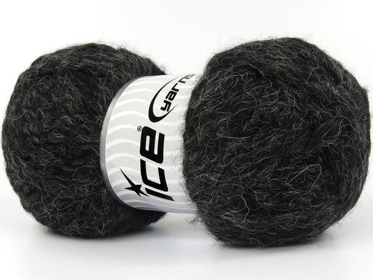 Lot of 4 x 100gr Skeins Ice Yarns ALPACA SUPERCHUNKY (30% Alpaca) Yarn Black