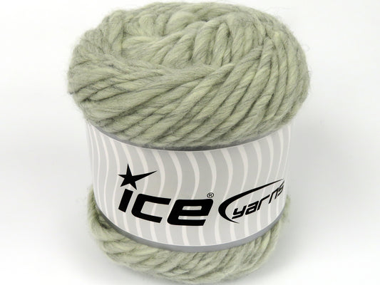 Lot of 2 x 200gr Skeins Ice Yarns PURE WOOL XL (100% Wool) Yarn Grey Melange