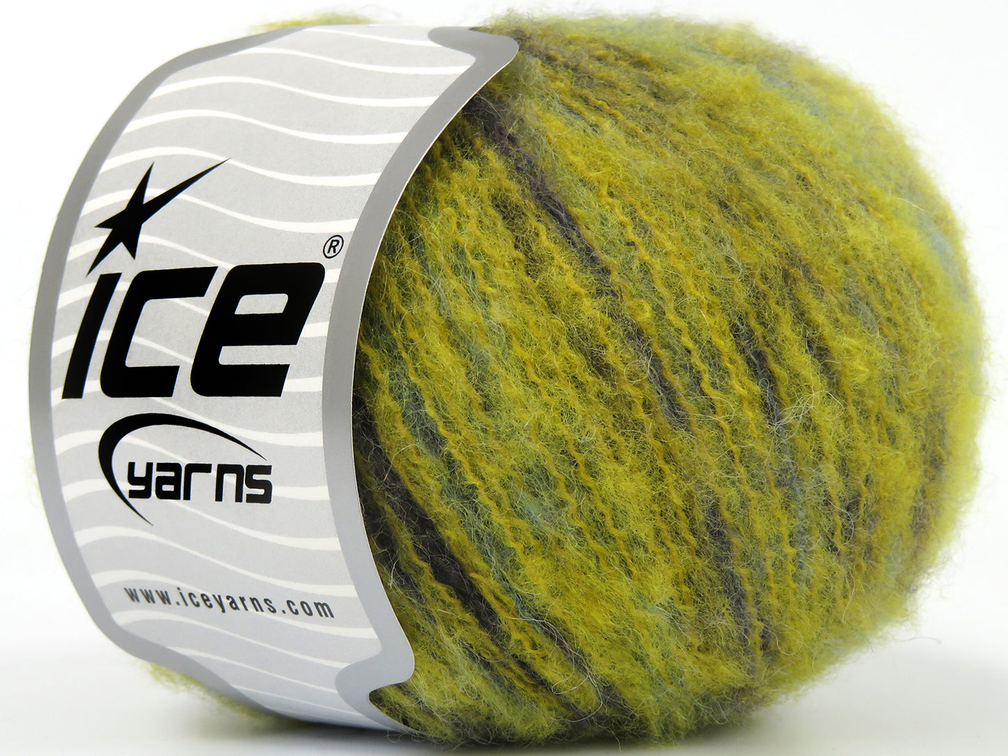 Lot of 8 Skeins Ice Yarns POMEROY (20% Baby Alpaca 20% Extrafine Merino Wool) Yarn Green Shades Grey