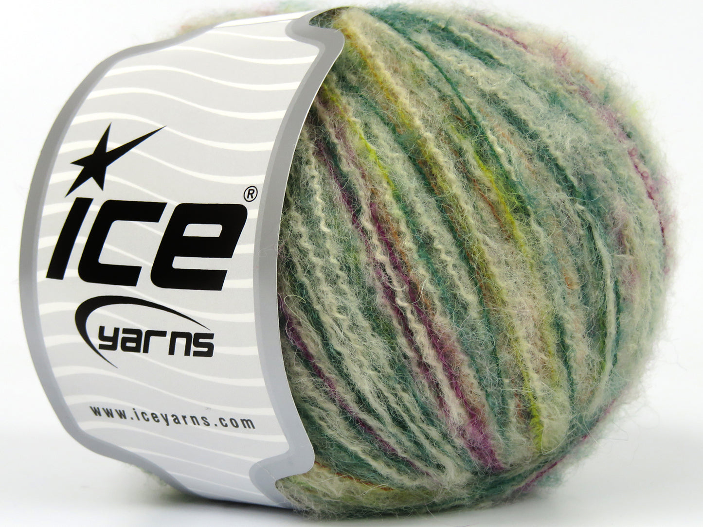Lot of 8 Skeins Ice Yarns POMEROY (20% Baby Alpaca 20% Extrafine Merino Wool) Yarn Green Shades Burgundy Cream Gold