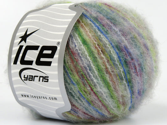 Lot of 8 Skeins Ice Yarns POMEROY (20% Baby Alpaca 20% Extrafine Merino Wool) Yarn Rainbow